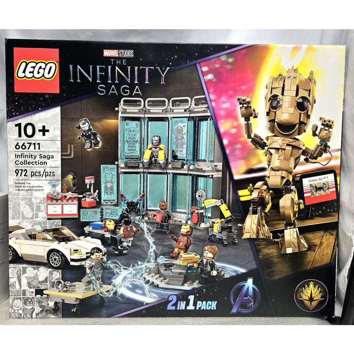 Lego Marvel Super Heroes: Infinity Saga Collection 66711 2022 Costco