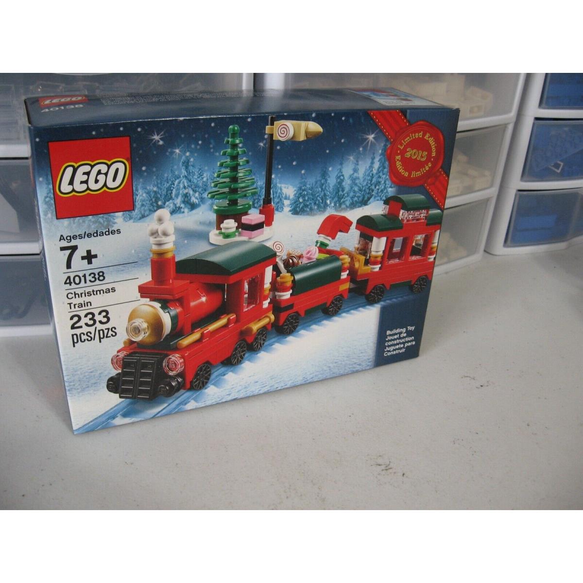 Lego Retired Limited Edition From 2015 Christmas Train 40138