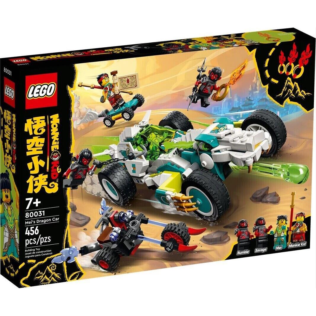 Lego 80031 Mei`s Dragon Car - Box 456 Pieces