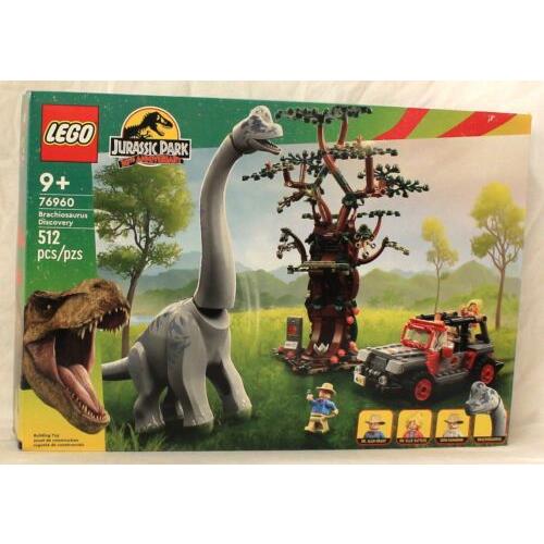 Lego Jurassic Park 30th Anniversary Brachisosaurus Discovery Age 9+ 512pcs