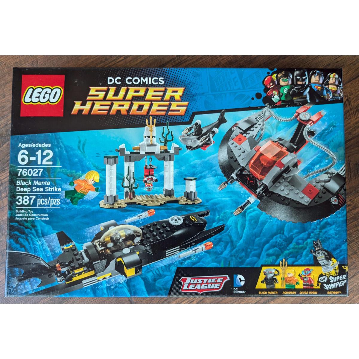 Lego 76027 DC Comics Super Heroes - Black Manta Deep Sea Strike / Great