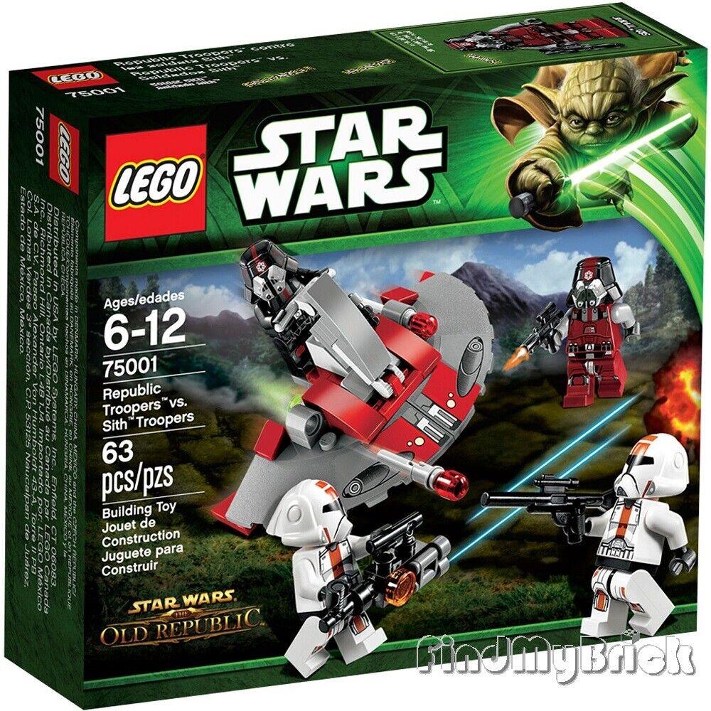 Lego Star Wars The Old Republic 75001 Republic Troopers Vs. Sith Troopers