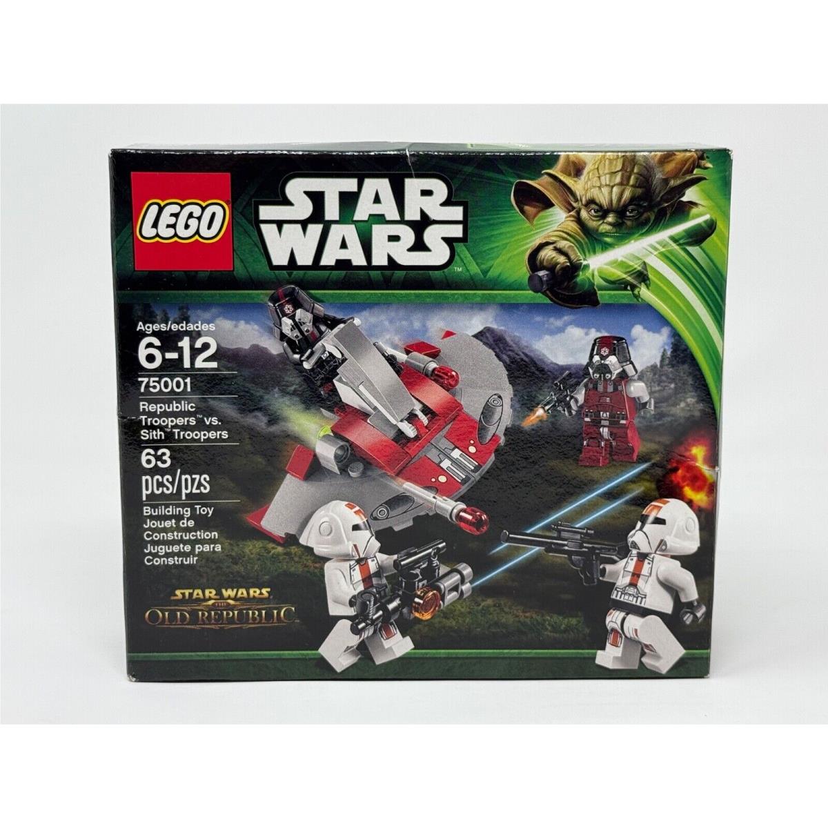 Lego Republic Troopers vs Sith Troopers Star Wars 75001