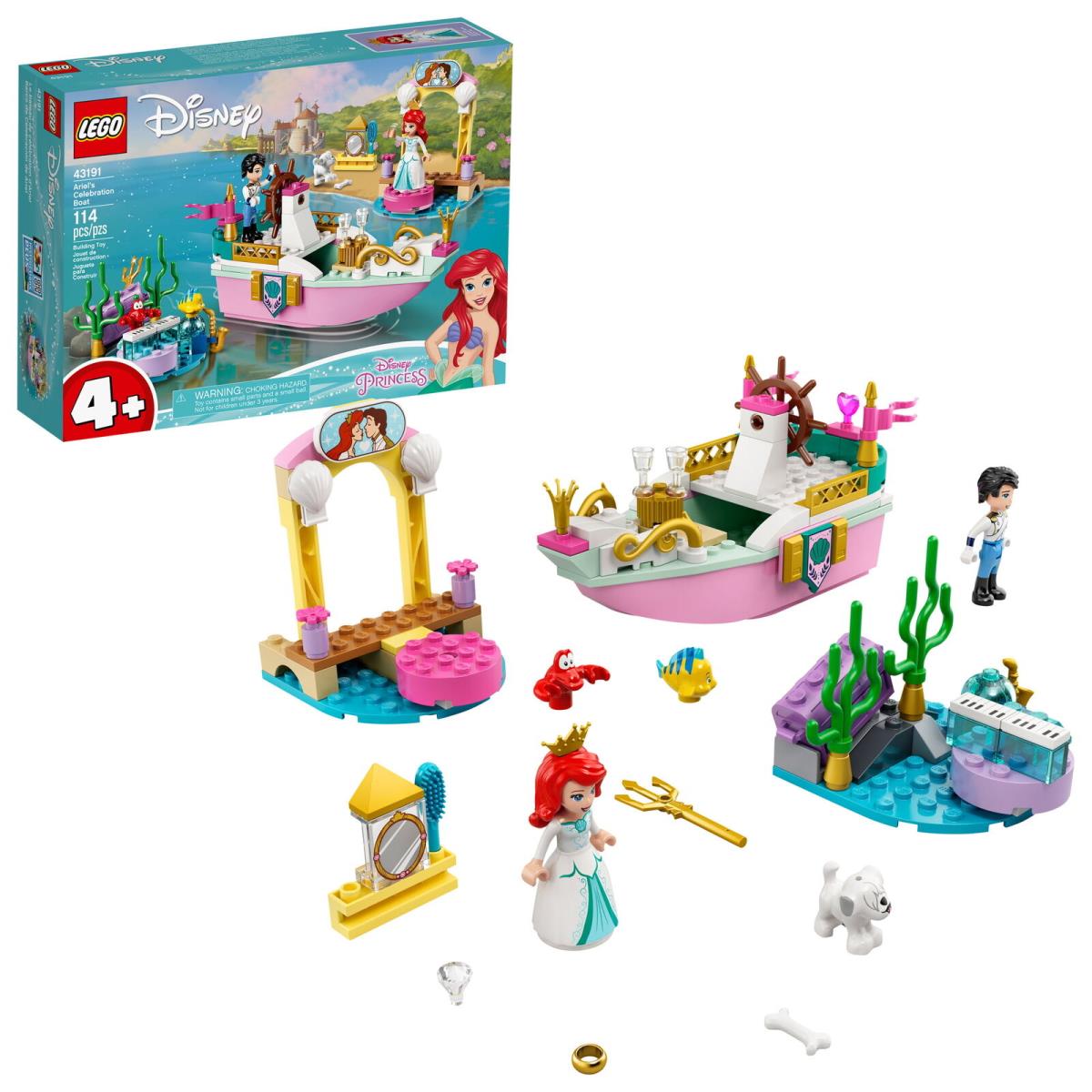 Lego Disney Ariel s Celebration Boat 43191