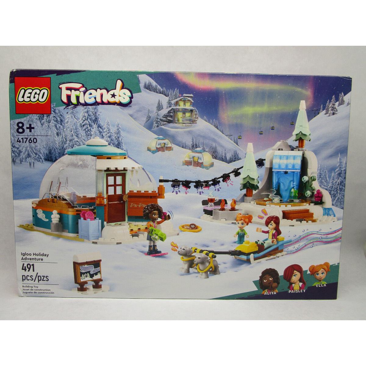 Lego Friends 41760 Set Igloo Holiday Adventure Winter Snow Toys