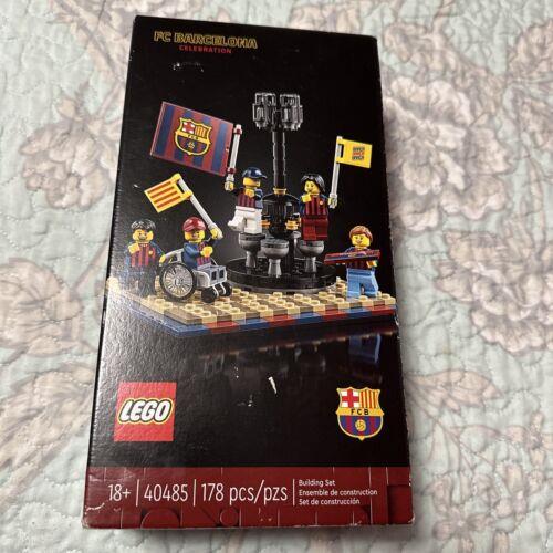 Lego 40485 FC Barcelona Celebration Limited Edition W/ Mini Figs