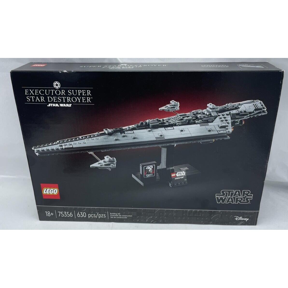Lego Star Wars 75356 Super Star Destroyer Darth Vader Imperial Starship In Hand
