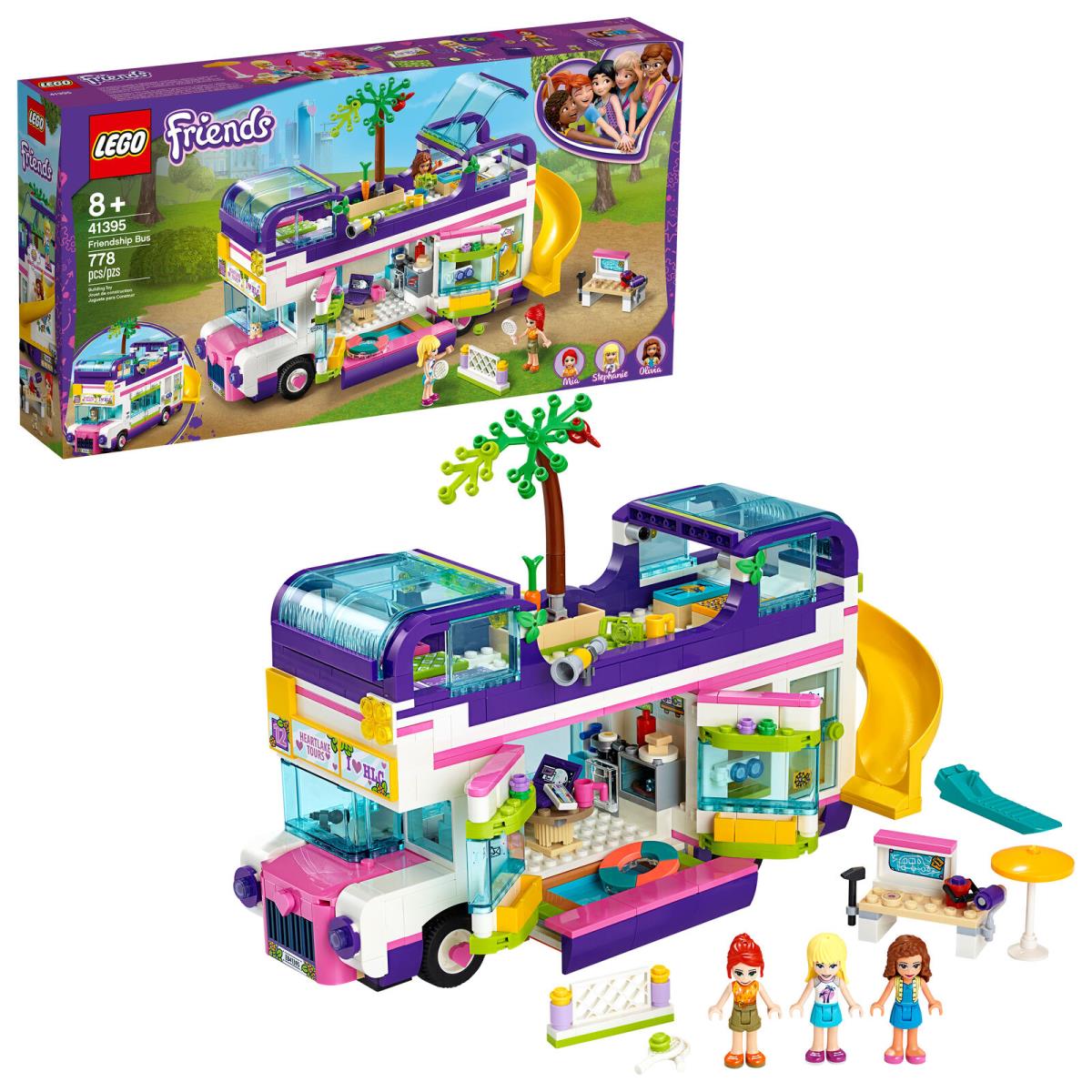 Lego Friends - Friendship Bus 41395 Toy Brick