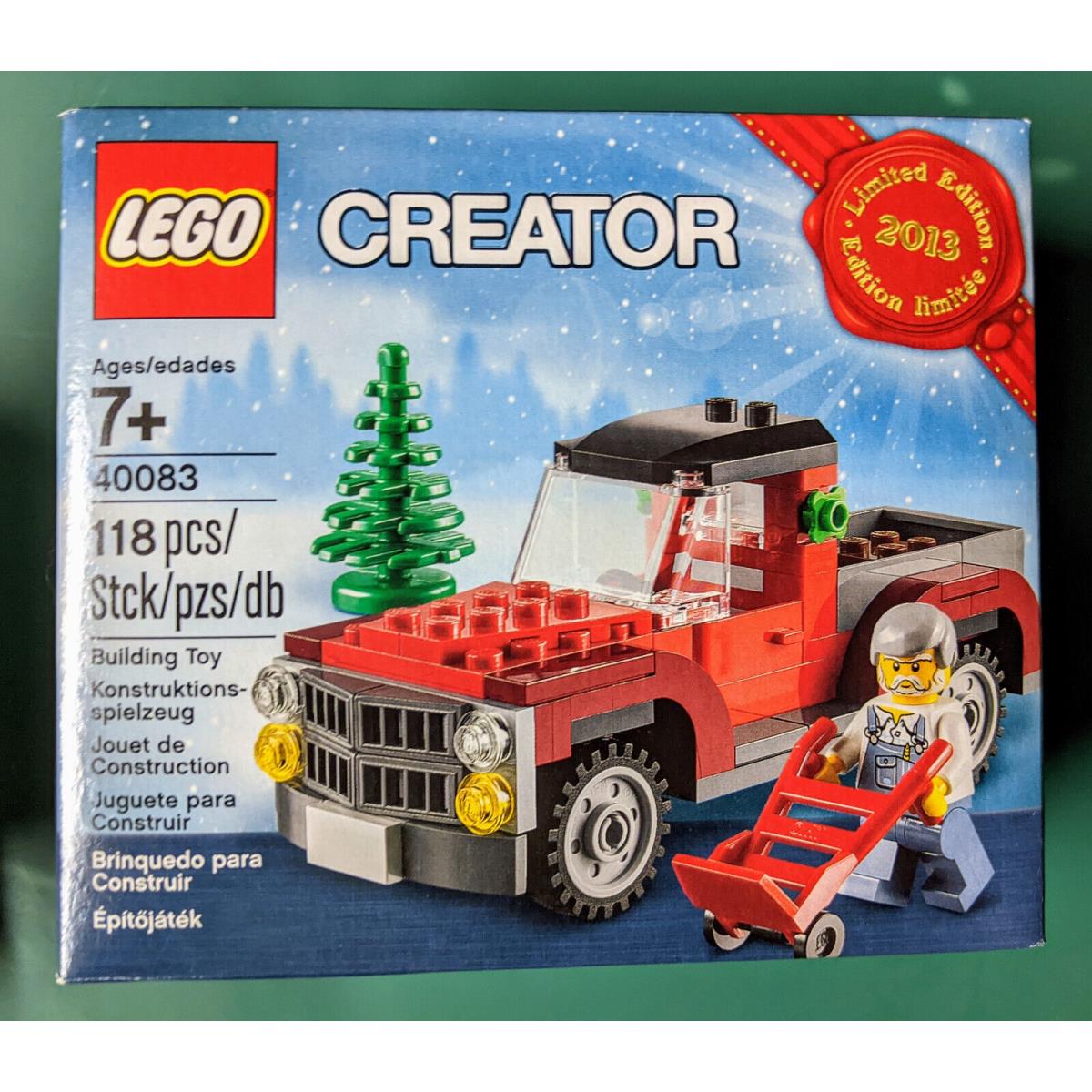 Lego Creator 40083 : Tree Truck Limited Edition Holiday Set Retired