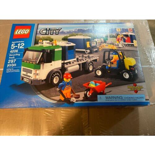 Lego City Recycling Truck 4206 Retired 2012