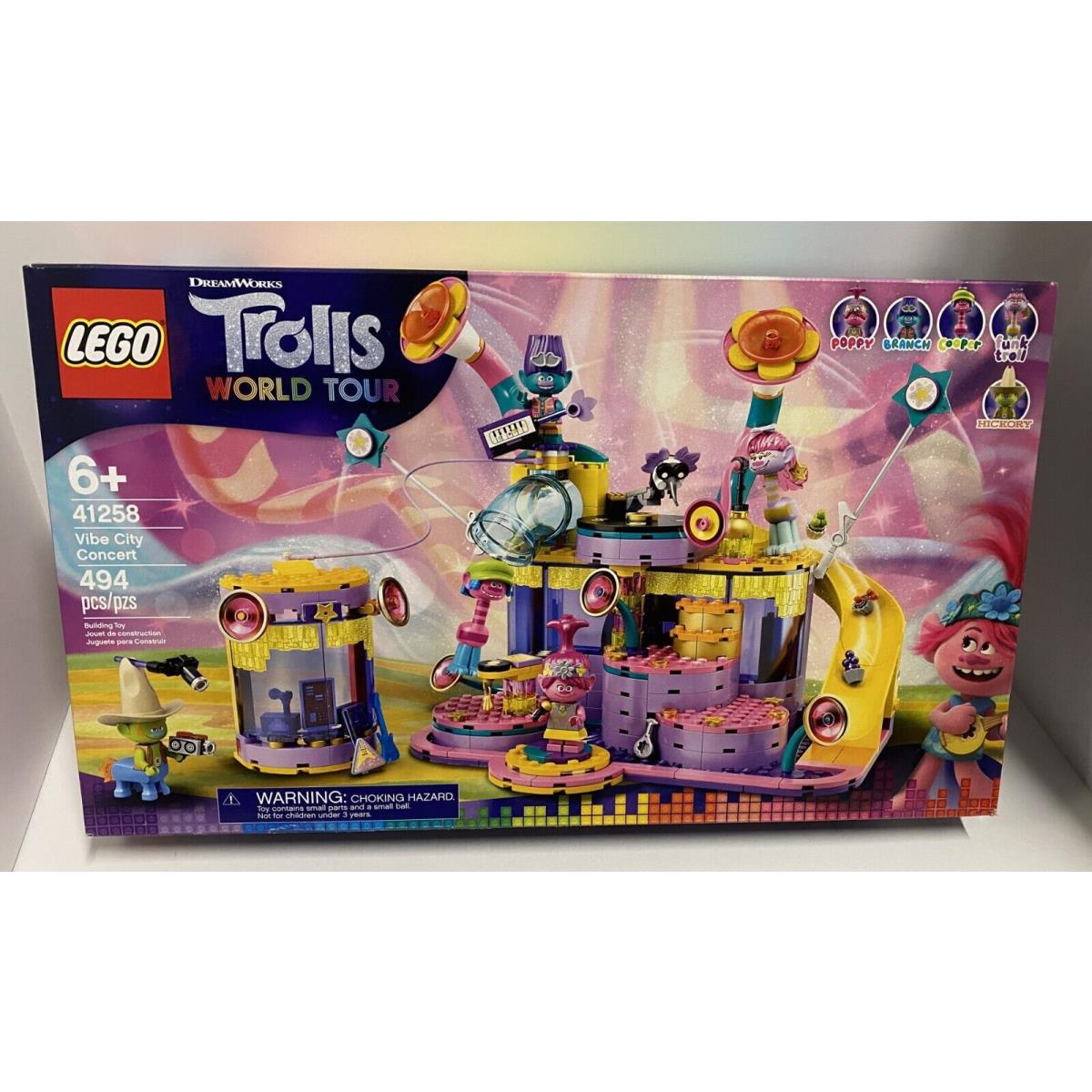 Lego Trolls World Tour: Vibe City Concert 41258