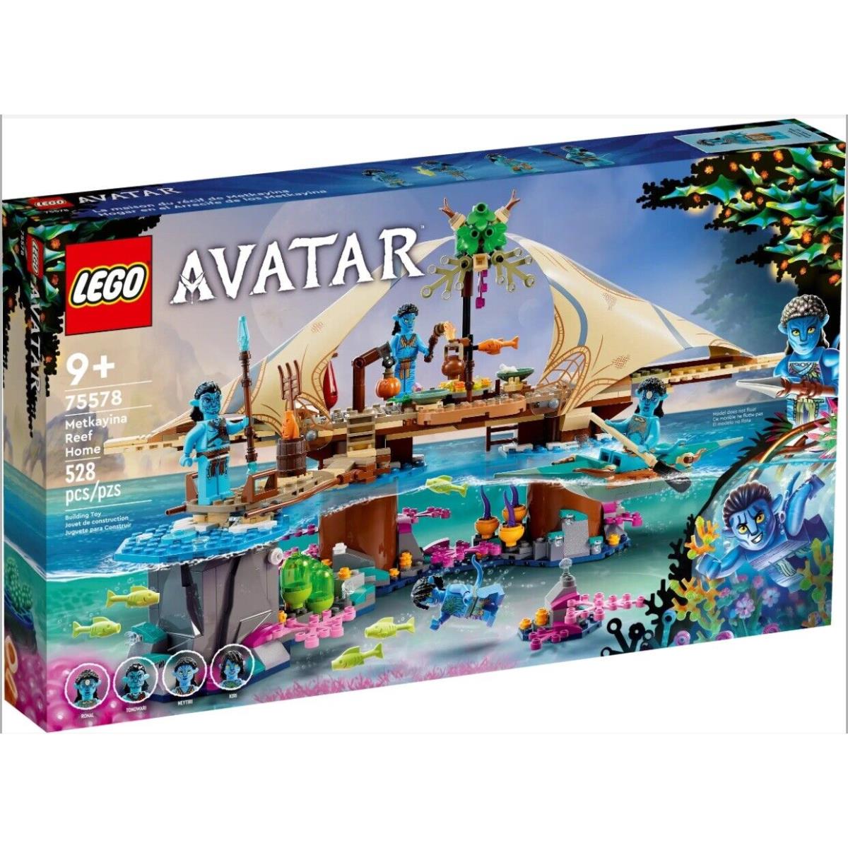 Lego Avatar Metkayina Reef Home Set 75578 Retired