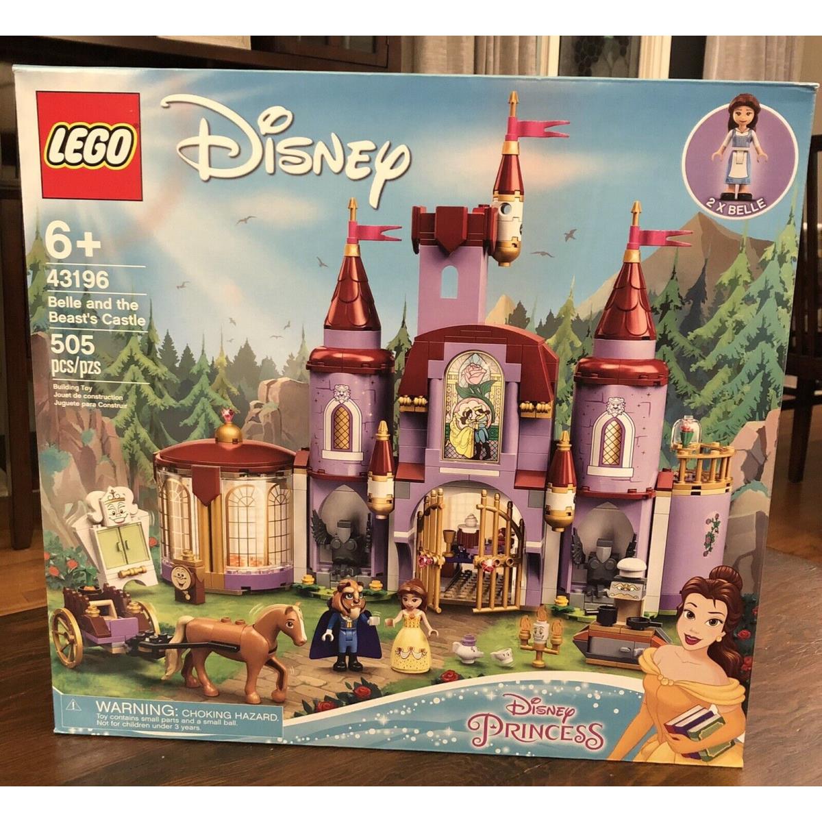 Lego 43196 Disney Princess Belle and The Beast s Castle Nisb