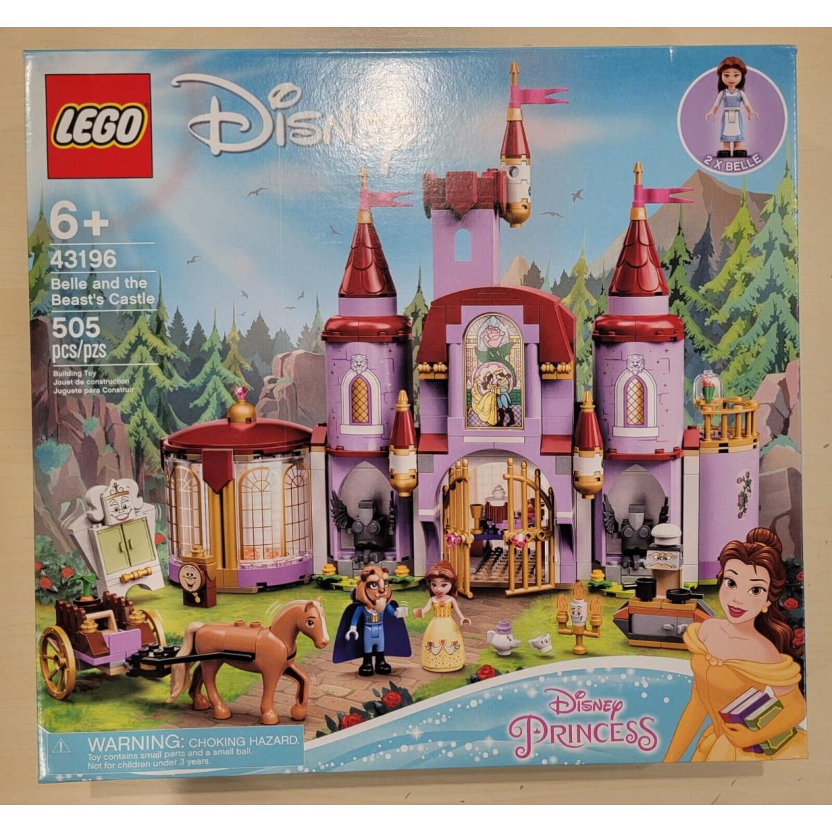 Lego Disney Princess: Belle and The Beast`s Castle 43196