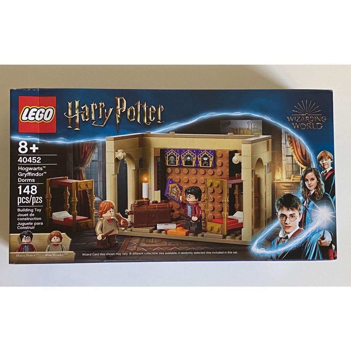 Lego Harry Potter 40452 - Hogwarts Gryffindor Dorms Creases on The Box