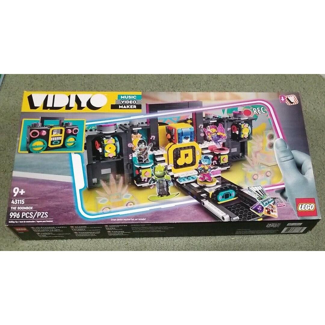 Lego The Boombox Vidiyo 996 Piece Set 43115