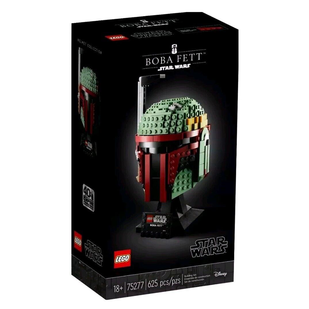 Lego Star Wars 75277 Boba Fett Helmet Building Lego Set Retired Collectible