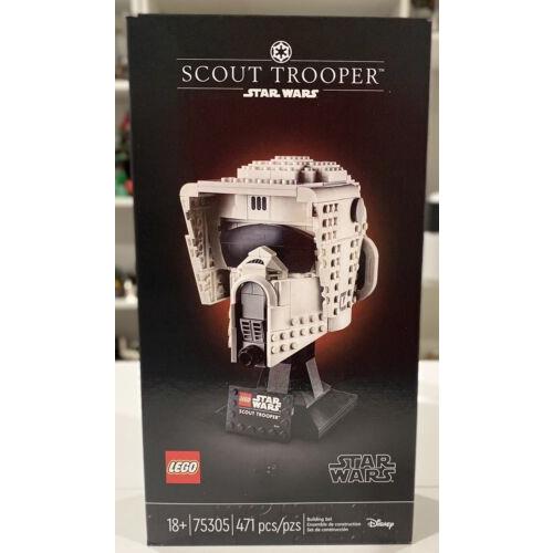 Lego Scout Trooper Helmet Star Wars TM 75305 /