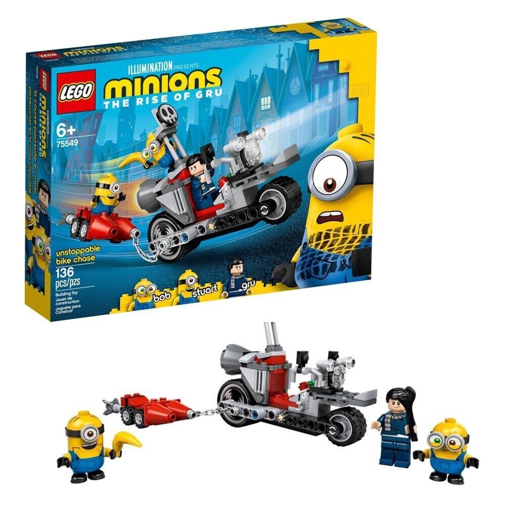 Lego Minions 75549 Unstoppable Bike Chase