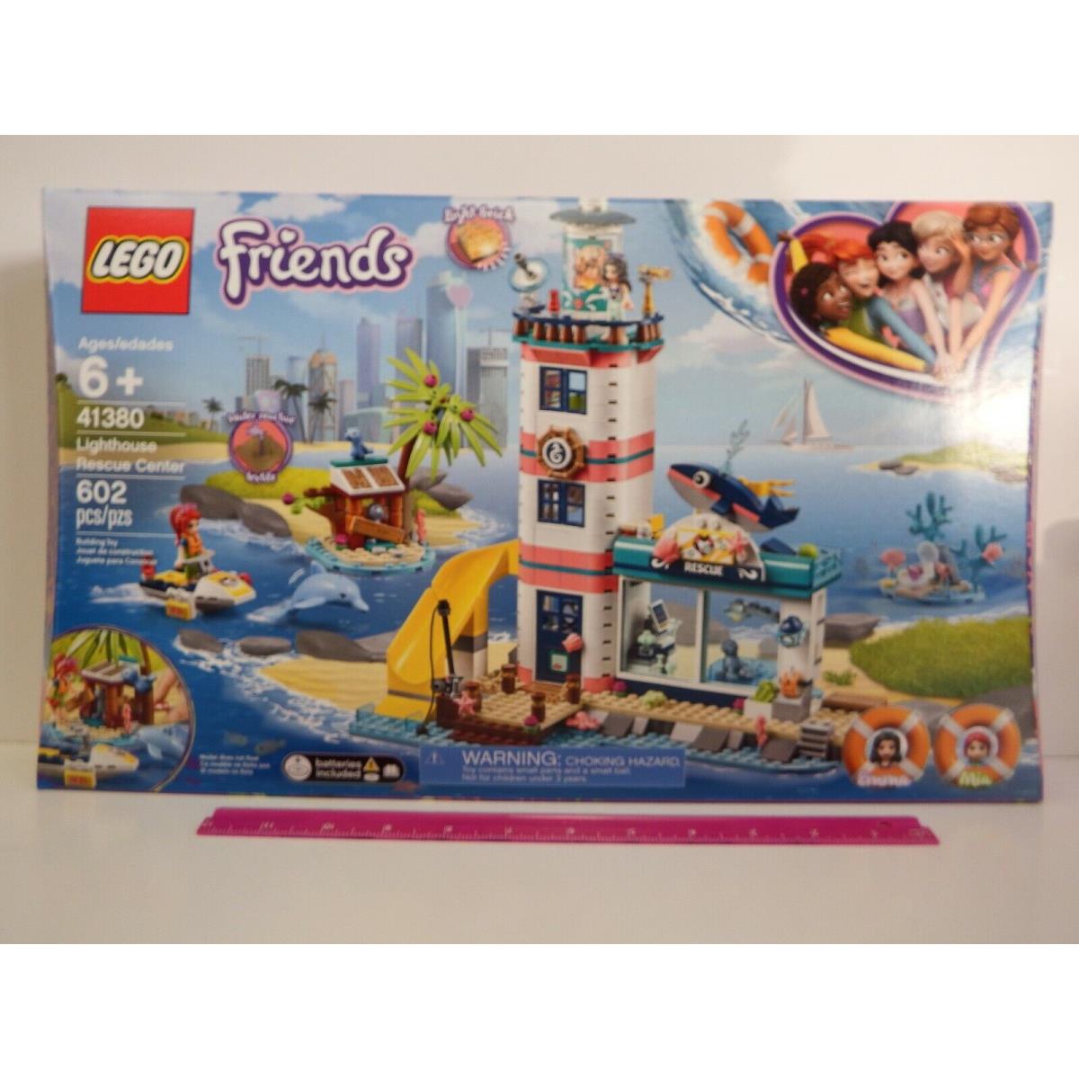 Lego - Friends 41380 Lighthouse Rescue Center - 602 Pieces - Ages 6 - 12 Years