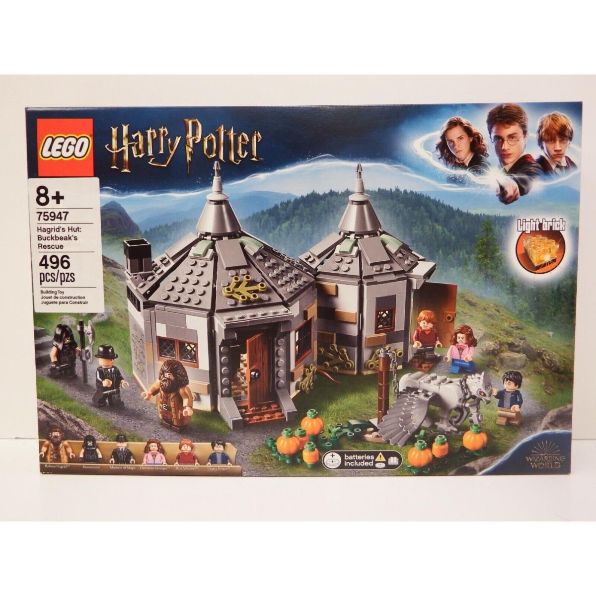 Lego - Harry Potter 75947 - Hagrid`s Hut - 496 pc Set - Age 8-14 Yrs