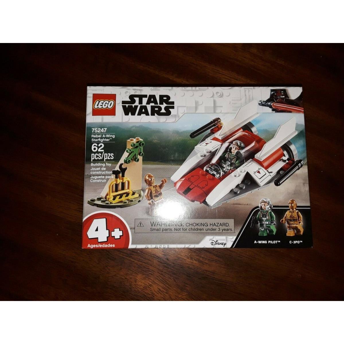 Lego Star Wars 75247 Rebel A-wing Starfighter - New/ Sealed/ Retired/