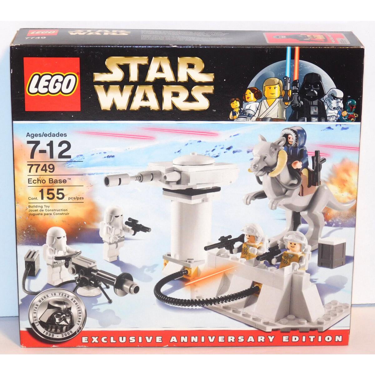 Lego 7749 Star Wars Echo Base Exclusive Anniversary Edition