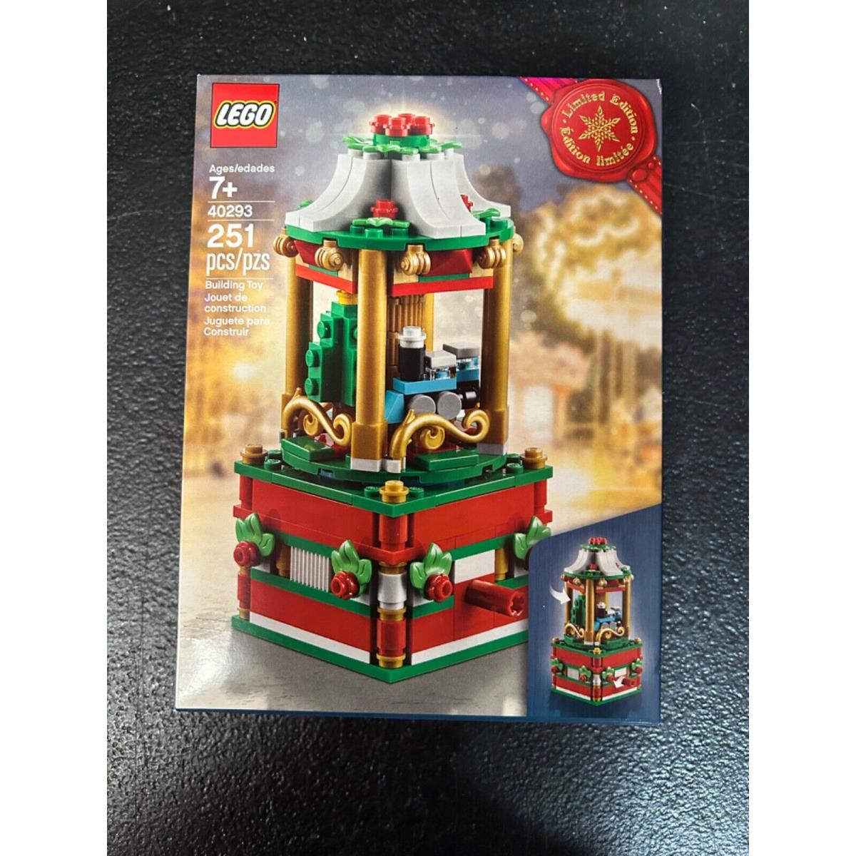 Lego Limited Edition 40293 Christmas Carousel Rare