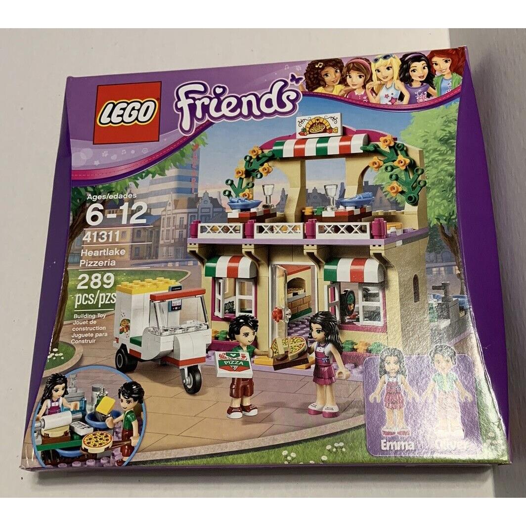 Lego Friends 41311 Heartlake Pizzeria From 2017 Emma Oliver Pizza Cart