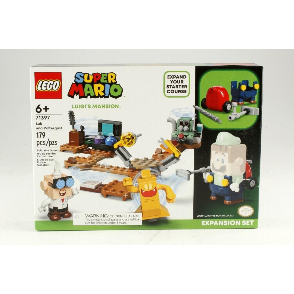 Lego Luigi s Mansion Lab and Poltergust Expansion Set Super Mario 71397