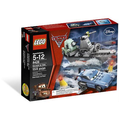 Lego 8426 Cars Escape at Sea Box