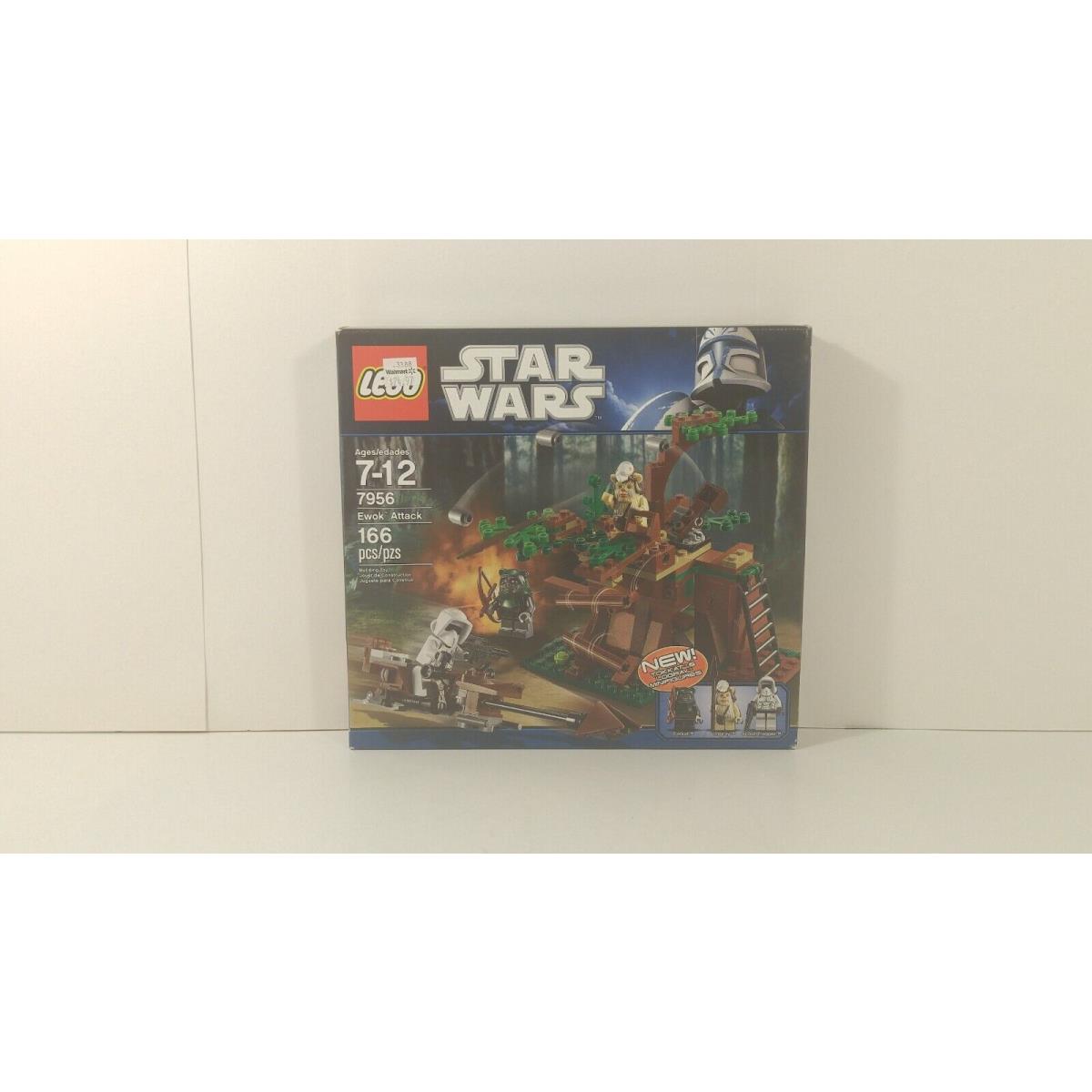 Lego Set 7956 Star Wars Ewok Attack Scout Trooper Logray
