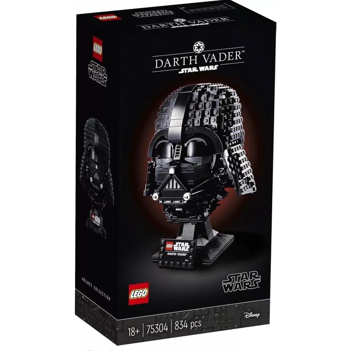 LEGO75304Star Wars Darth Vader Helmet Building Set Mask Model Kit For Adult. C2