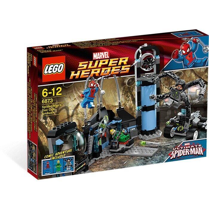 Lego 6873 Marvel Super Heroes Spider-man`s Doc Ock Ambush Dr Octopus Retired