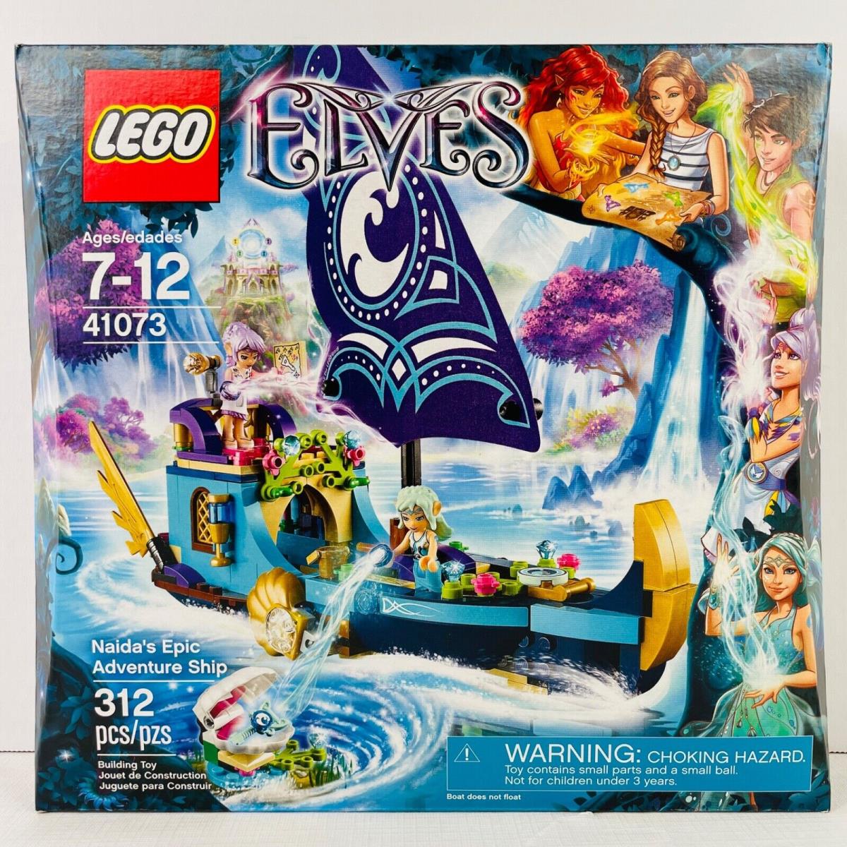 Lego 41073 Elves Nadia s Epic Adventure Ship 2015