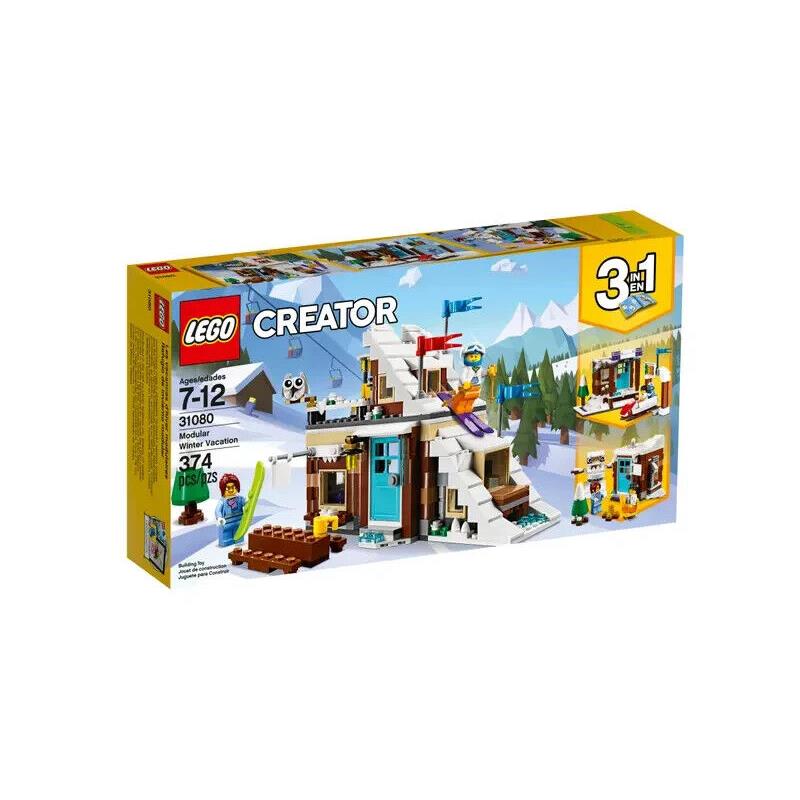 Lego Creator 31080 Modular Winter Vacation 374 Pieces