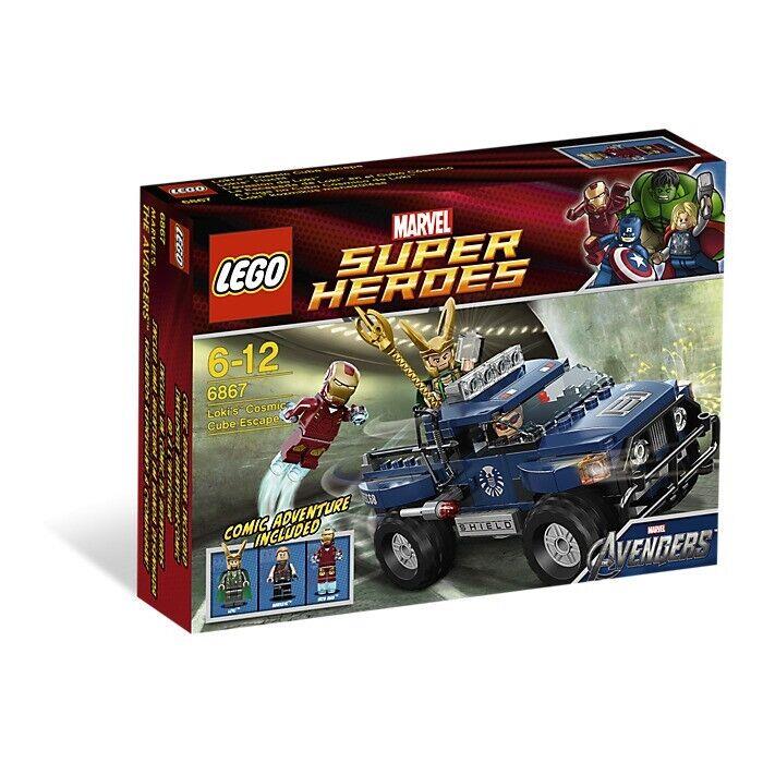 Lego 6867 Marvel Super Heroes: Loki`s Cosmic Cube Escape