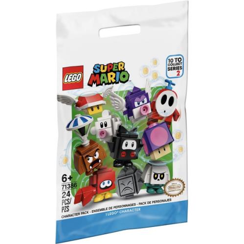 Lego 71386 Super Mario Character Packs Series 2 Complete Set of 10 Bags