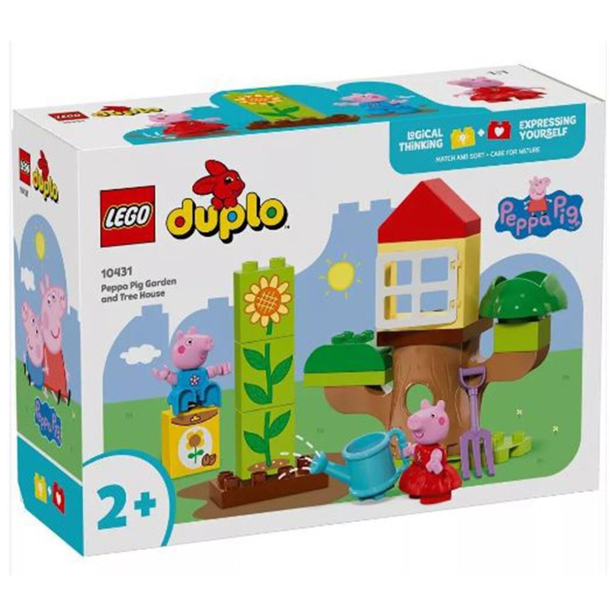 Lego Duplo Peppa Pig Garden and Tree House Building Set 10431