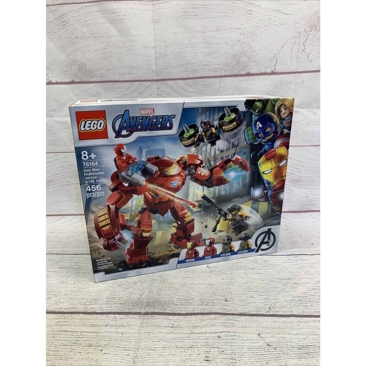 Lego Super Heroes: 76164 Iron Man Hulkbuster Versus A.i.m. Agent 456 Pieces