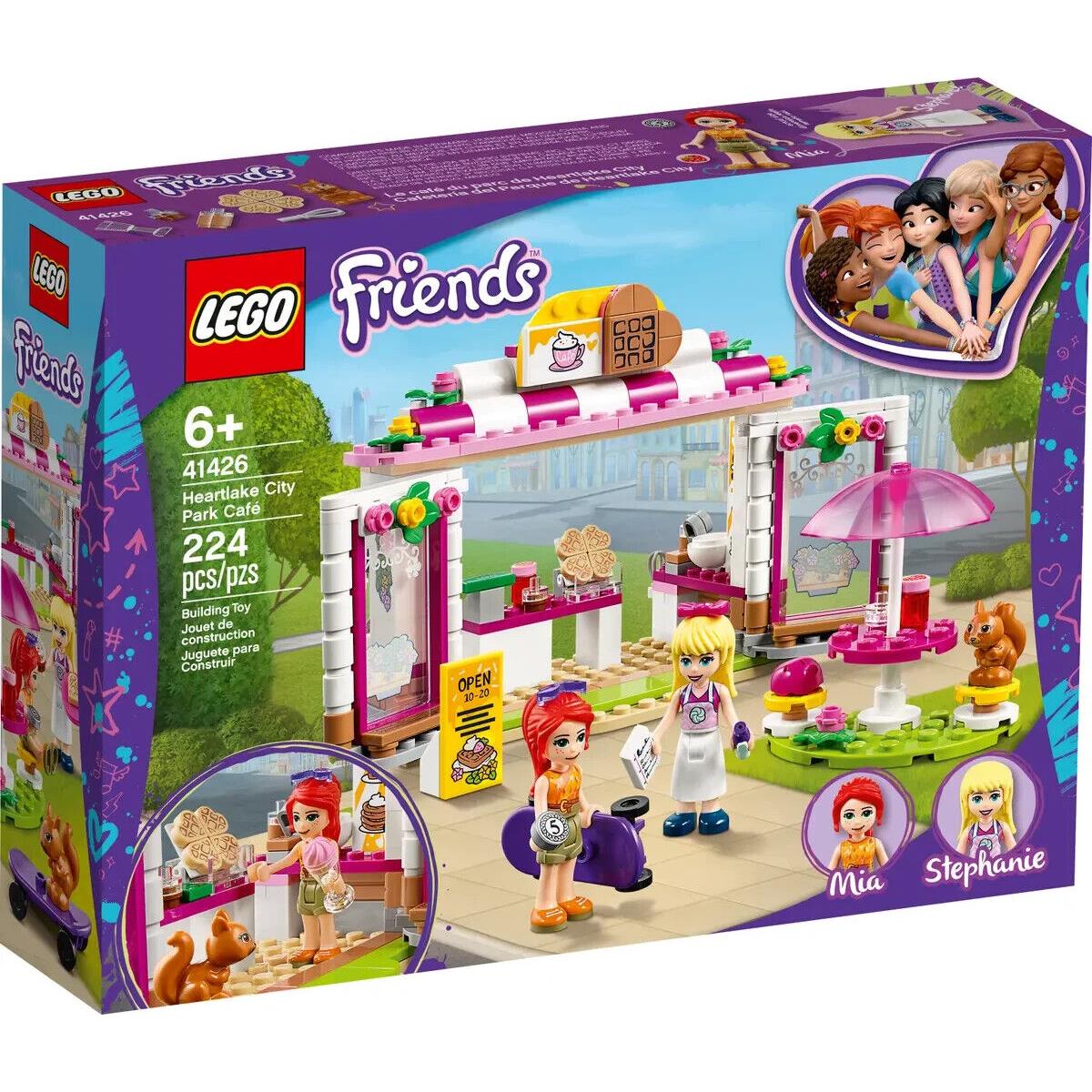 Lego Heartlake City Park Caf 41426 Friends Minifigure Building Set