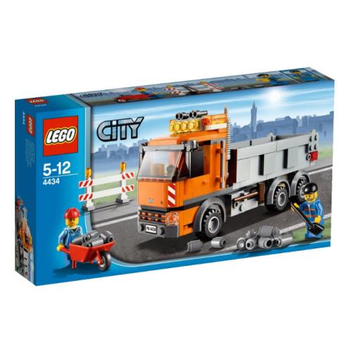 Lego Tipper Truck 4434 Town Minifigure Building Set