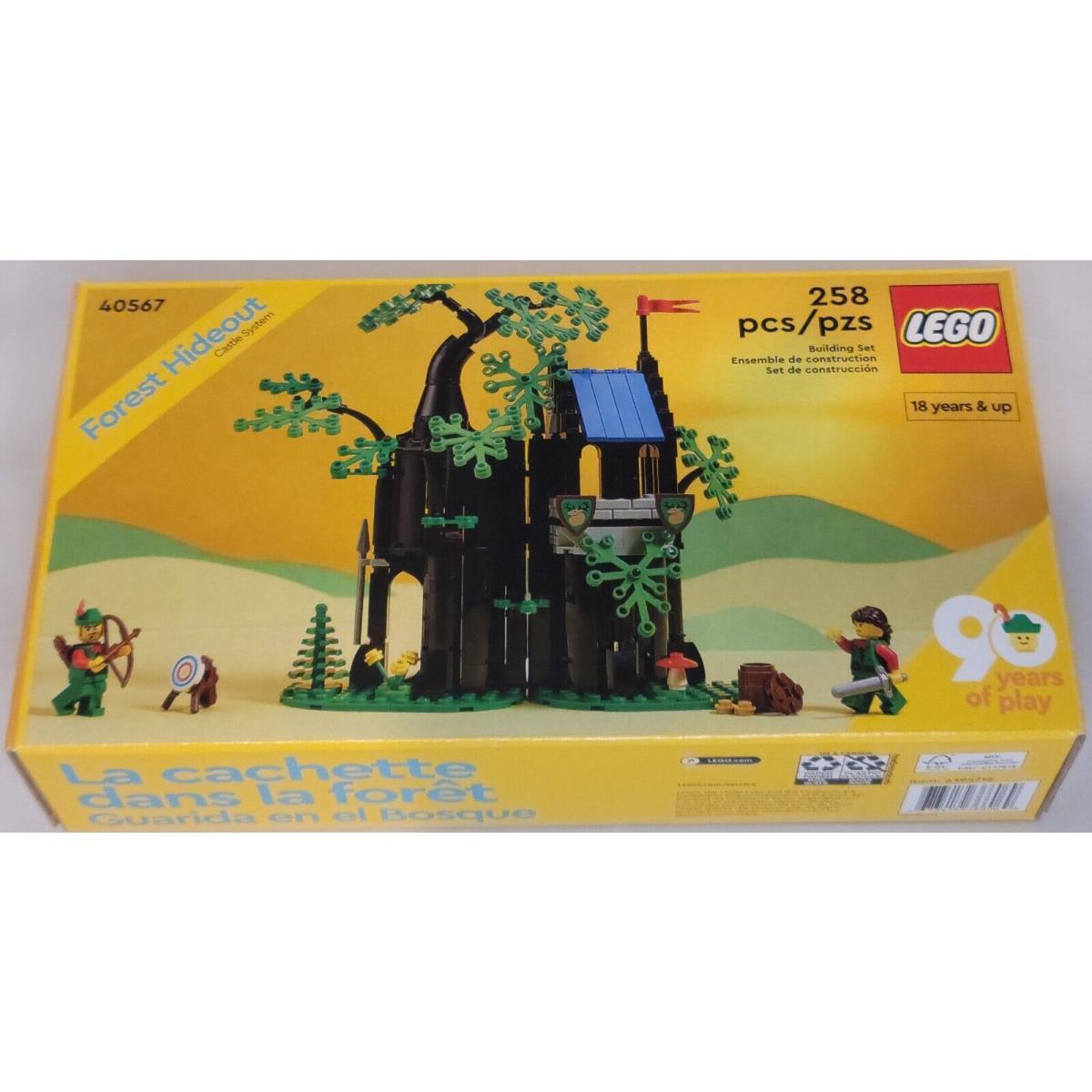Lego 40567 Forest Hideout Castle Store Exclusive Forestman Creator 90 Years