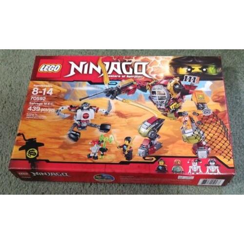 Lego Ninjago Salvage M. E. C. 439 Piece Set 70592