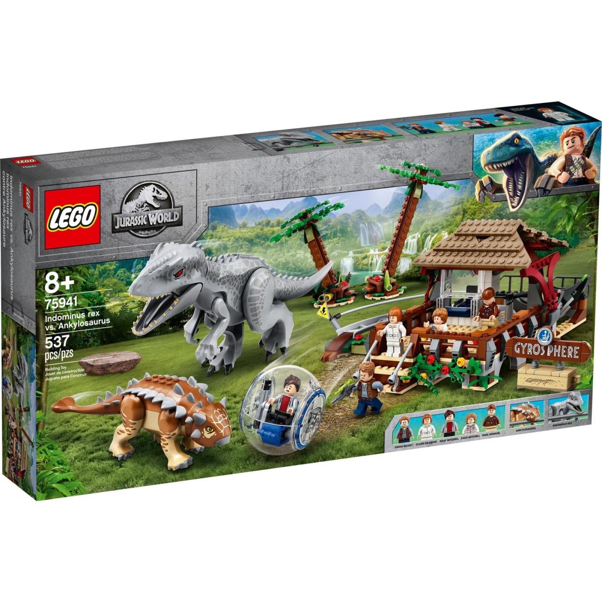 Lego 75941 Jurassic World: Indominus Rex Vs. Ankylosaurus