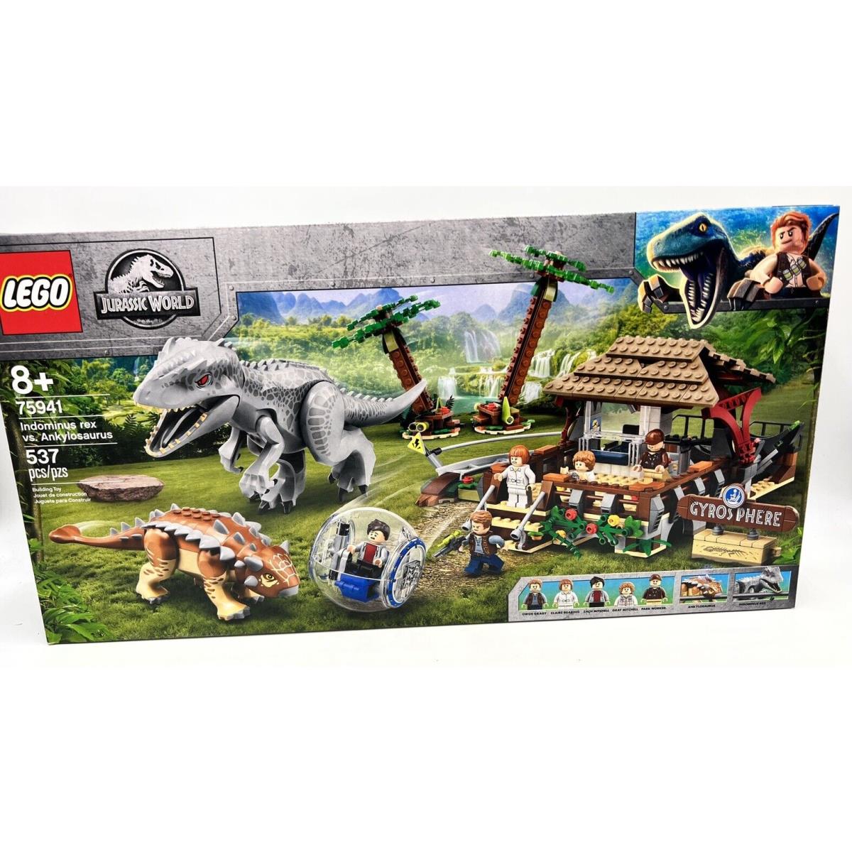 Lego 75941 Indominus Rex VS Ankylosaurus Jurassic World Park 2020 Retired
