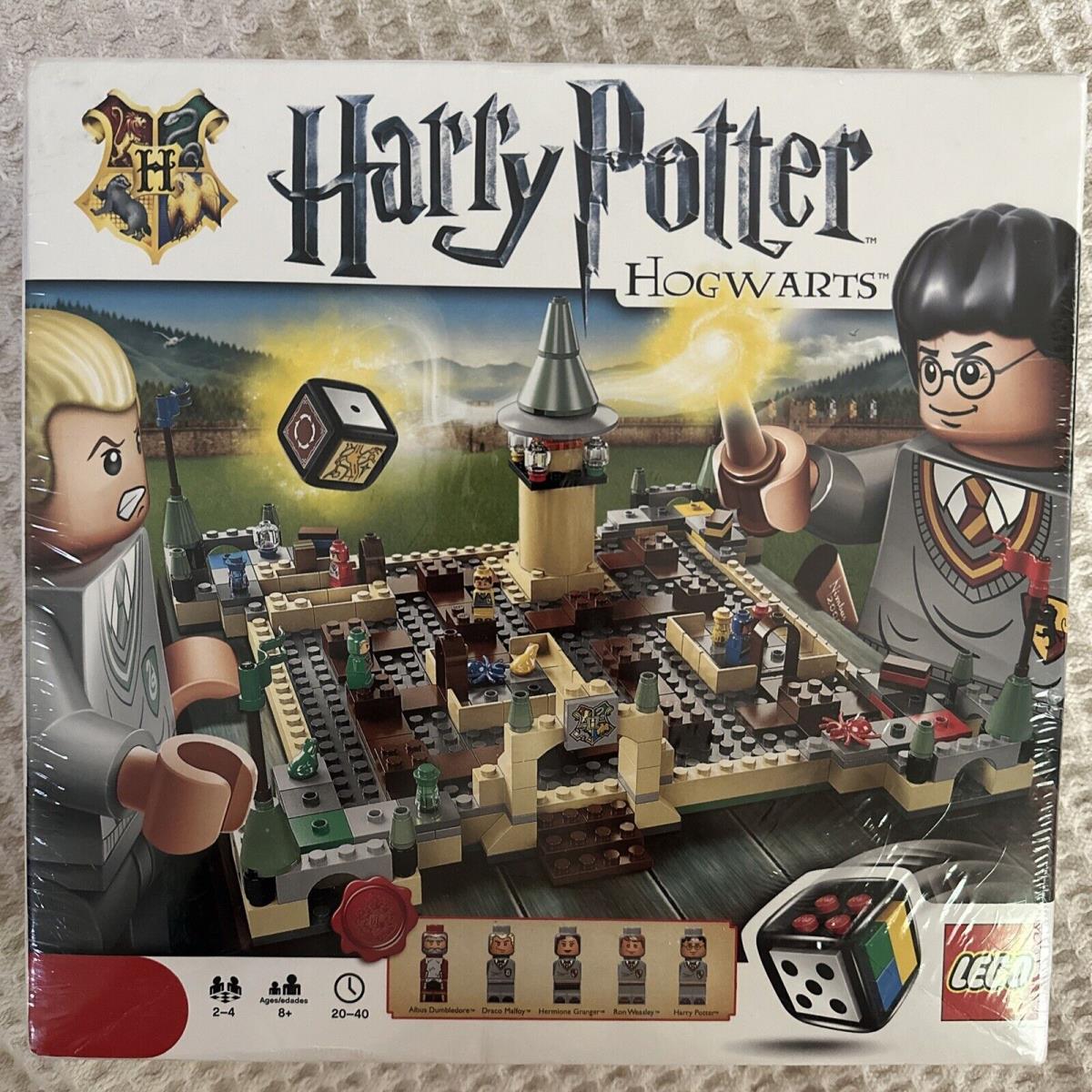 Lego Set 3862 Harry Potter Hogwarts Board Game 5 Micro Minifigures