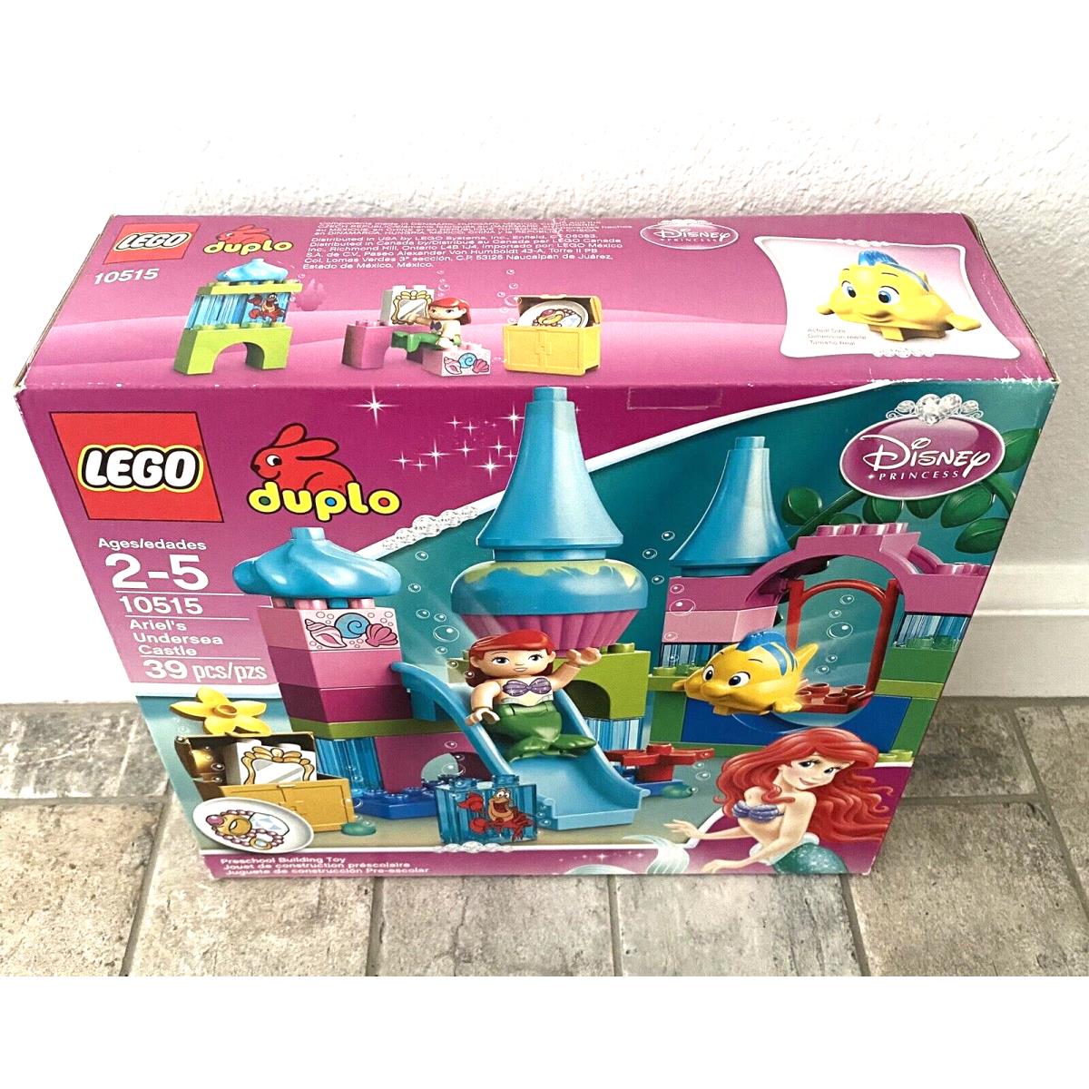 Lego Duplo: Ariel`s Undersea Castle 10515 Disney Princess Flounder Sebastian Set