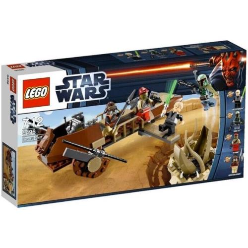 2012 Lego Star Wars Desert Skiff 9496 Set Mib Boba Fett Luke Lando Kithab