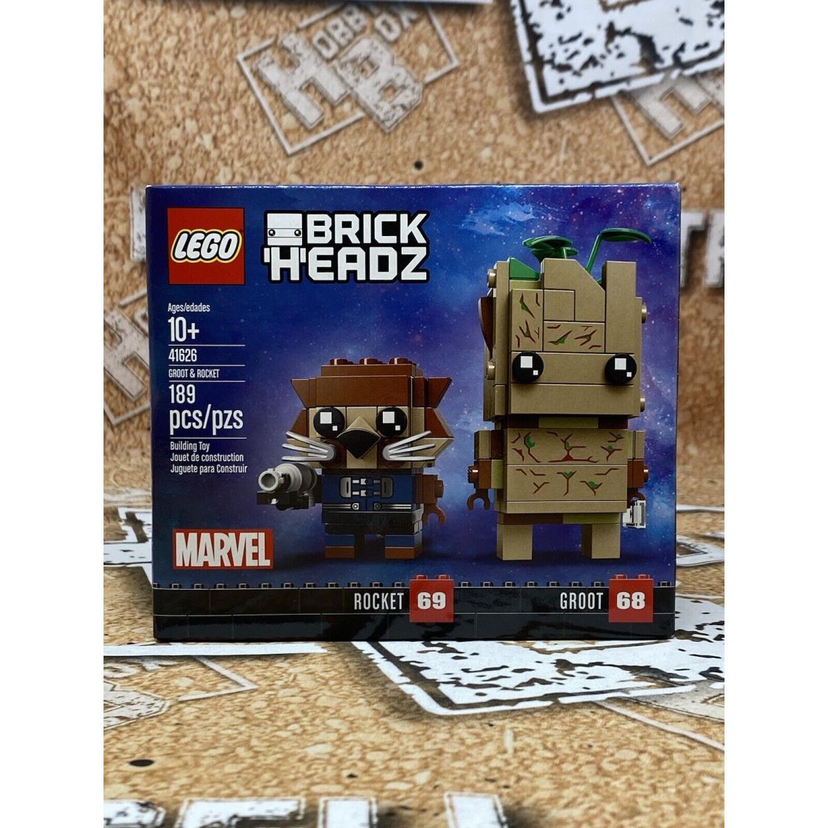 Lego Brickheadz Groot Rocket 41626 Building Set